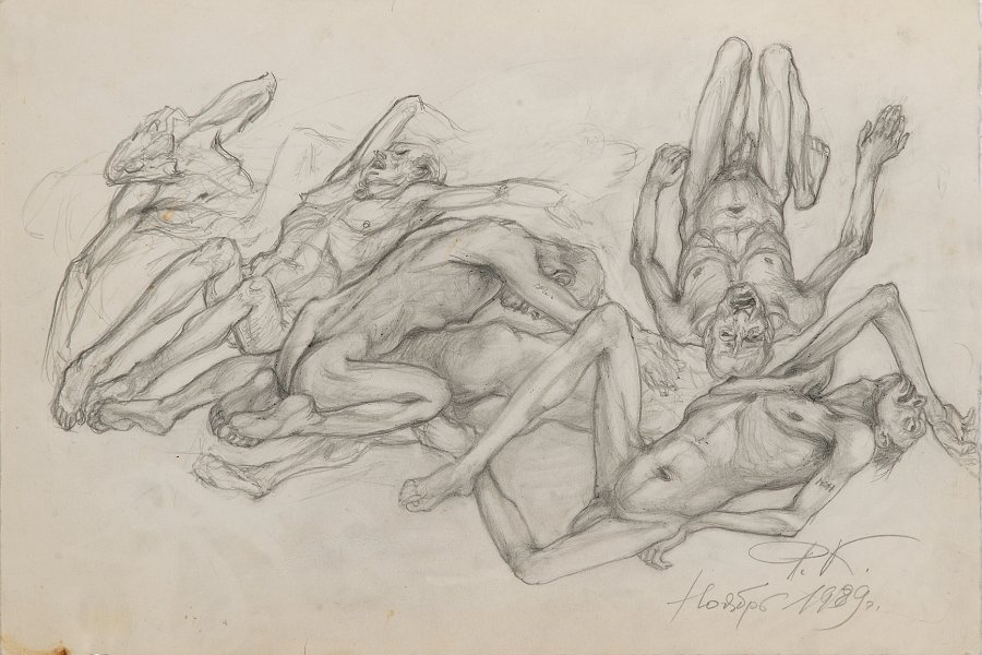 Holocaust 1989 pencil